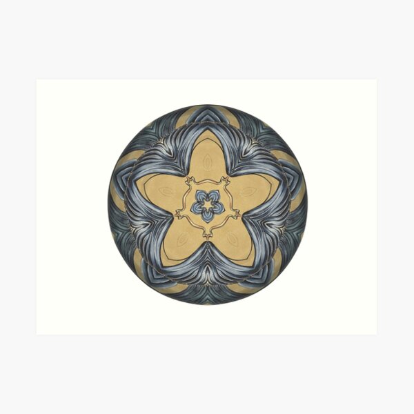 Art Deco Mandala Art Print