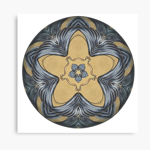 Art Deco Mandala Canvas Print