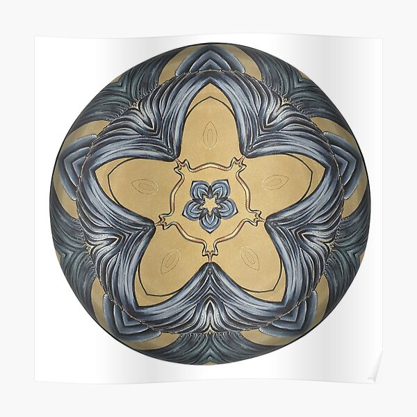 Art Deco Mandala Poster