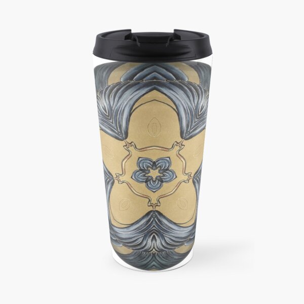 Art Deco Mandala Travel Mug