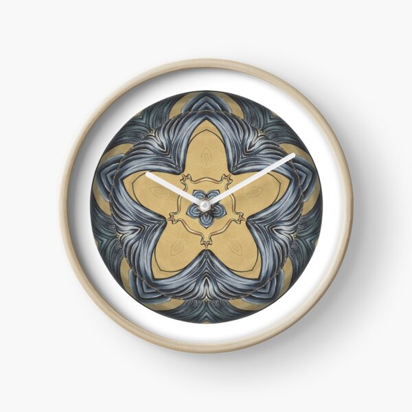 Art Deco Mandala Clock