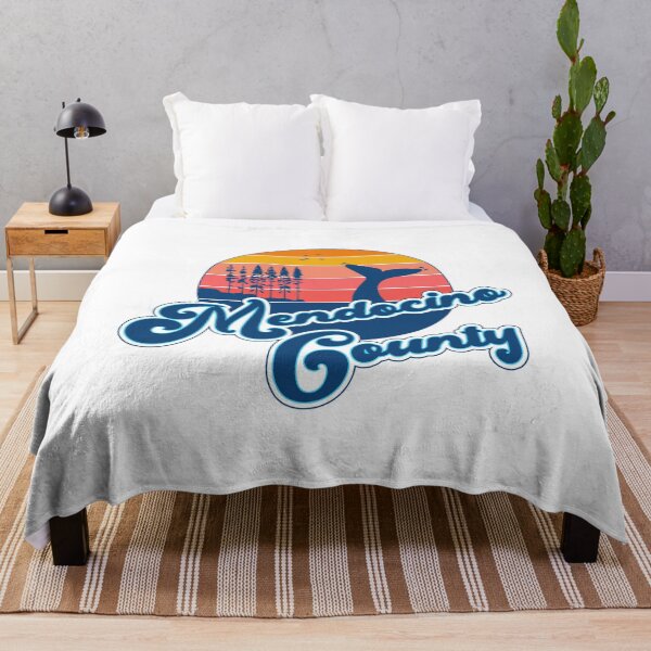 Item preview, Mendocino County California CA Surfer 70s Retro Sunset Vintage designed and sold by Funny Shirts Matter.
