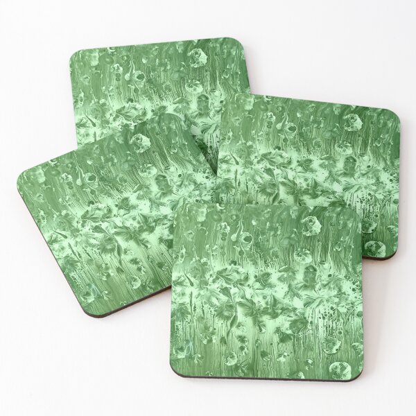 Item preview, Shades of Green Abstract designed and sold by Karen Simon.