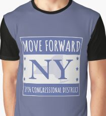 Move Forward New York Logo Tee Graphic T-Shirt