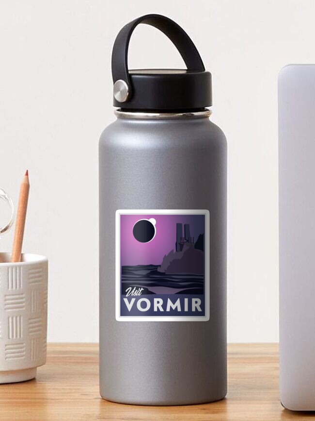 Thumbnail 1 of 3, Sticker, Visit Vormir designed and sold by Rockys-Randoms.