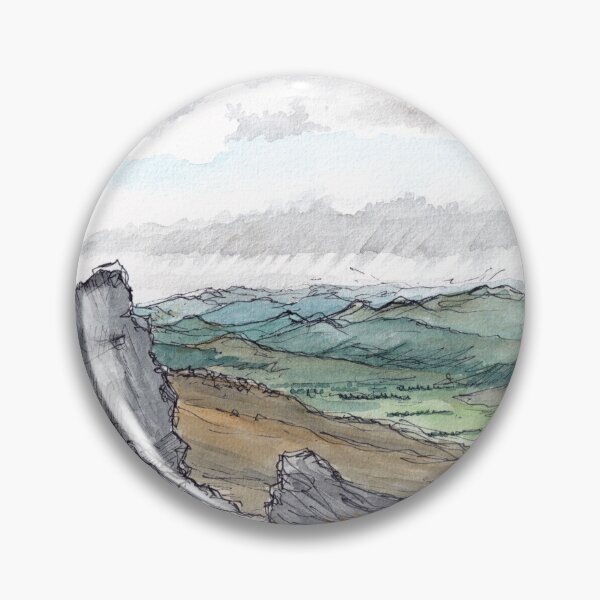 Item preview, Eyre Mountains Watercolour designed and sold by Tom Napper Design.