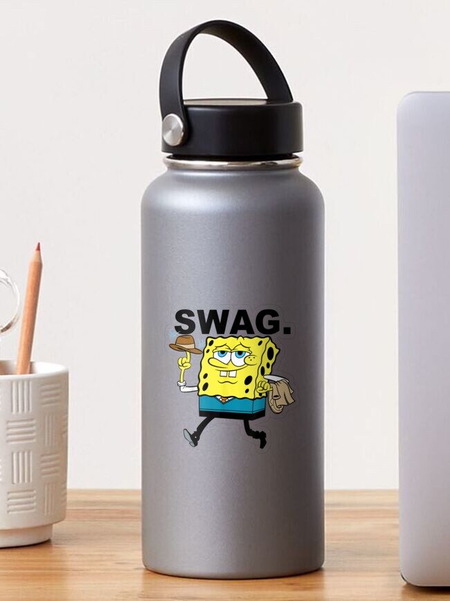 Custom Spongebob Squarepants Water Bottle!! Can - Depop