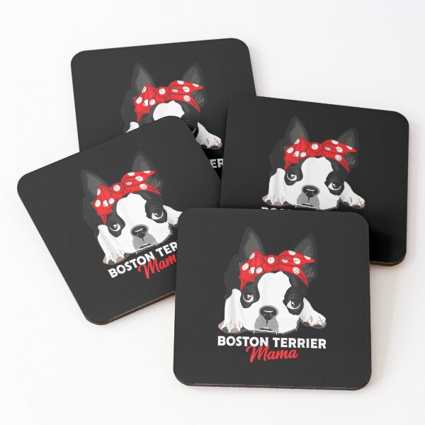 Artikelvorschau, Boston Terrier Mama Cute Bostie Dog Mom Funny Girls Geschenk entworfen und verkauft von DonVTV.