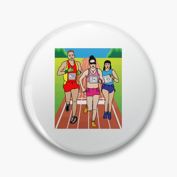 Item preview, Jogging Marathon Runners And Train    designed and sold by angkhuong1993.