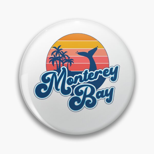 Item preview, Monterey Bay California CA Surfer 70s Retro Sunset Vintage designed and sold by Funny Shirts Matter.
