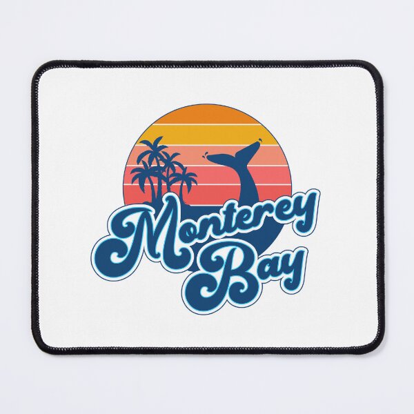 Item preview, Monterey Bay California CA Surfer 70s Retro Sunset Vintage designed and sold by Funny Shirts Matter.