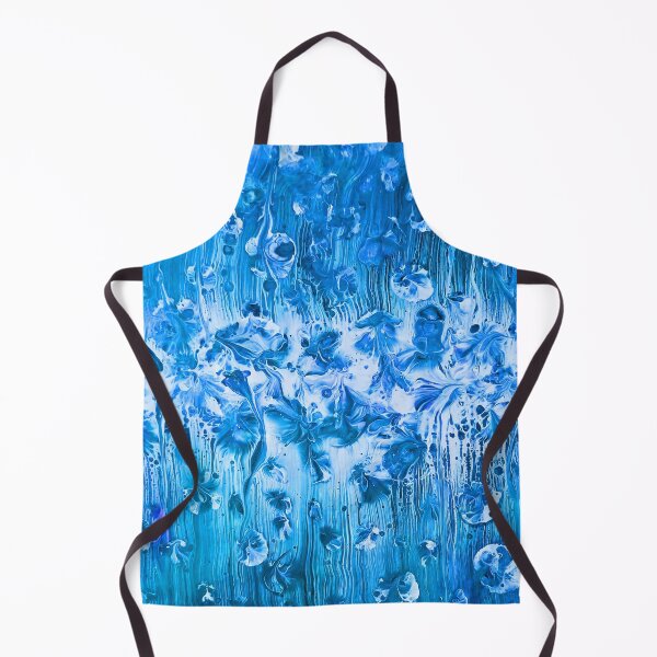 Item preview, Shades of Bright Blue Abstract designed and sold by Karen Simon.