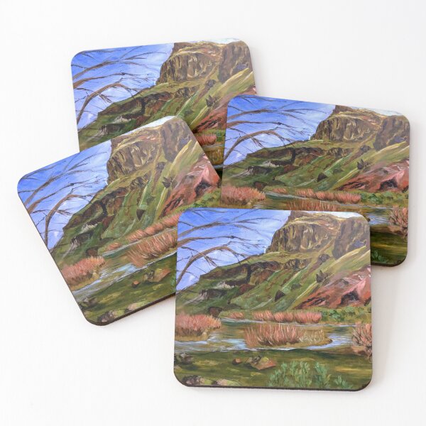Item preview, Owyhee Canyon and River Painting by Jolene Edwards designed and sold by CurlyClaraBelle.