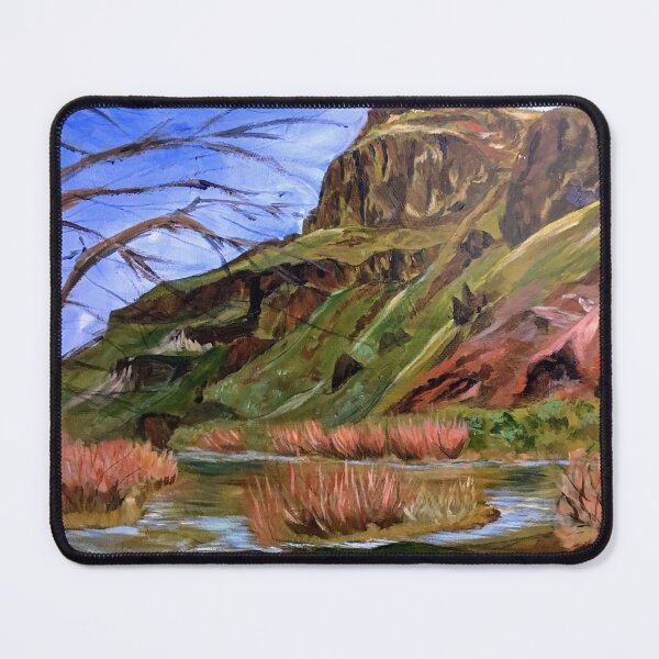 Item preview, Owyhee Canyon and River Painting by Jolene Edwards designed and sold by CurlyClaraBelle.