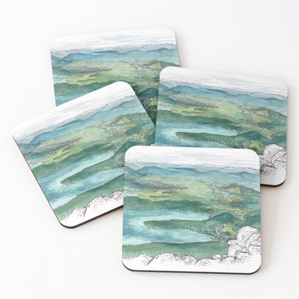 Item preview, Parachute Rocks View - St Arnaud & Lake Rotoiti designed and sold by Tom Napper Design.