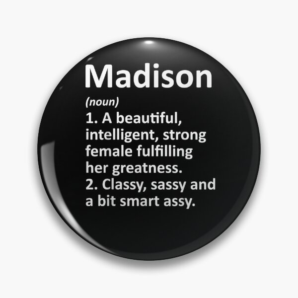Item preview, MADISON Definition Personalized Name Funny Christmas Gift designed and sold by KevinSoobin.
