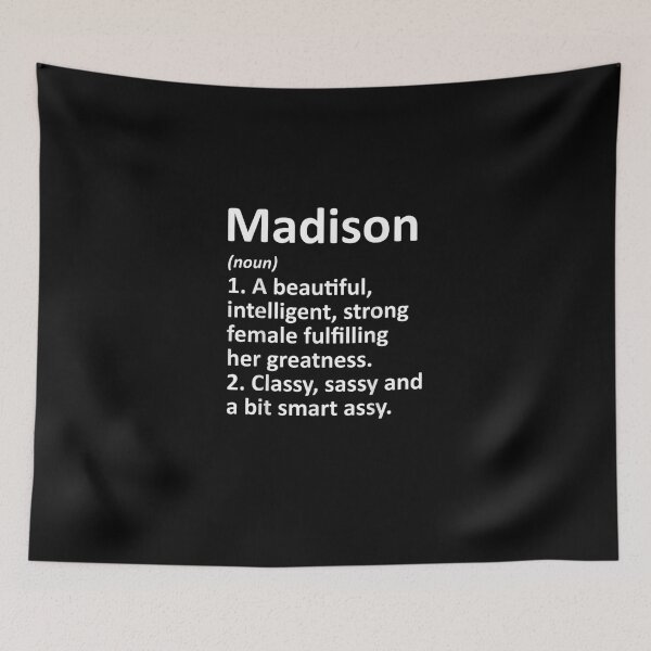 Item preview, MADISON Definition Personalized Name Funny Christmas Gift designed and sold by KevinSoobin.
