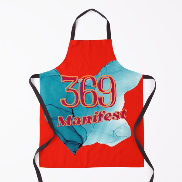 Item preview,  Tesla magic manifesting numbers in turquoise and brick red designed and sold by Mary Egan.