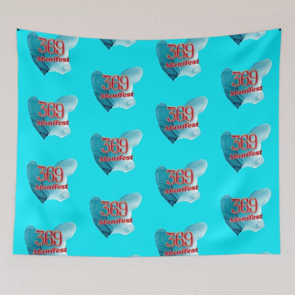 Item preview,  Tesla magic manifesting numbers in turquoise and brick red designed and sold by Mary Egan.