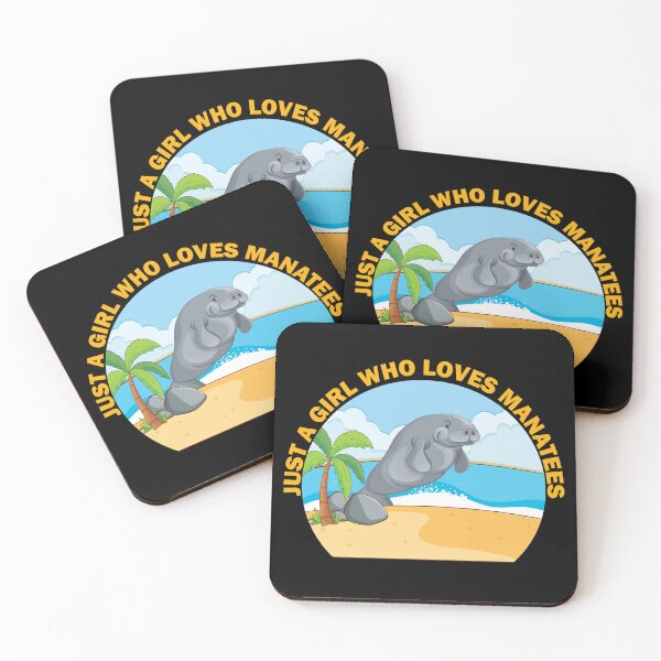 Item preview, Just a Girl who loves manatees designed and sold by arianpink.