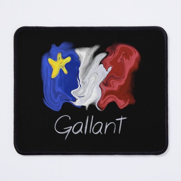 Item preview, Acadian Flag pastel liquid Gallant - Drapeau acadien liquide pastel Gallant designed and sold by ColoursOfFrance.