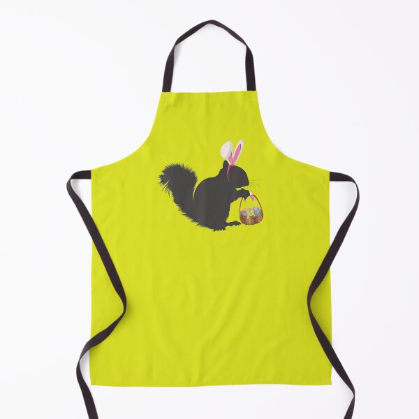 Item preview, Funny Easter Squirrel Easter Basket and Bunny Ears Easter designed and sold by pixelsimple.