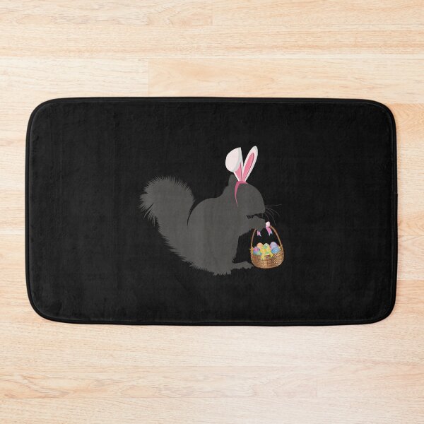 Item preview, Funny Easter Squirrel Easter Basket and Bunny Ears Easter designed and sold by pixelsimple.