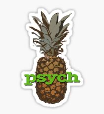 Psych Pineapple Sticker