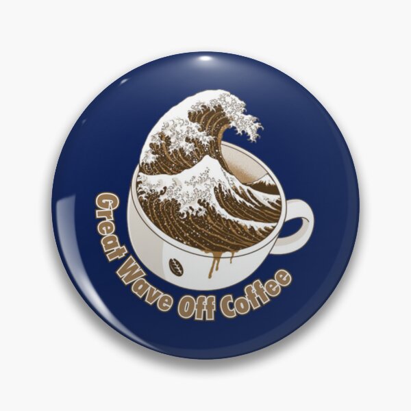 Item preview, great wave off coffee   designed and sold by HopeshopUK.