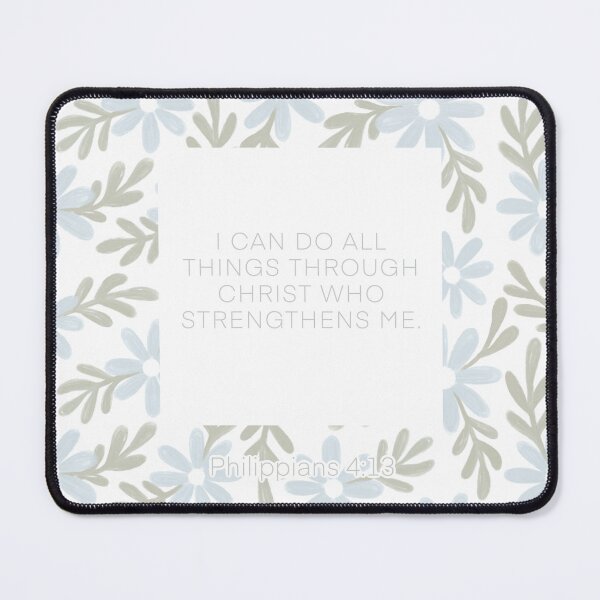 Item preview, Philippians 4:13 watercolor designed and sold by Tia Blodgett.