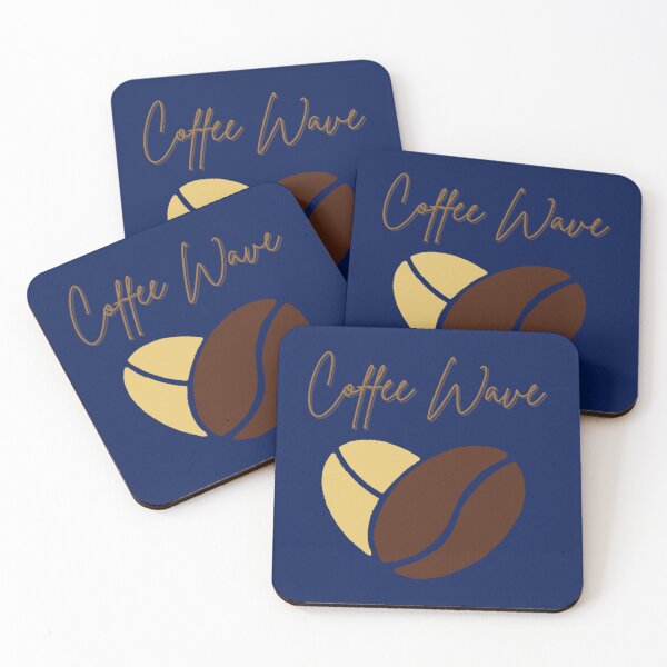 Item preview, Great Wave Off Coffee  s Fitted V-Neck  designed and sold by HopeshopUK.