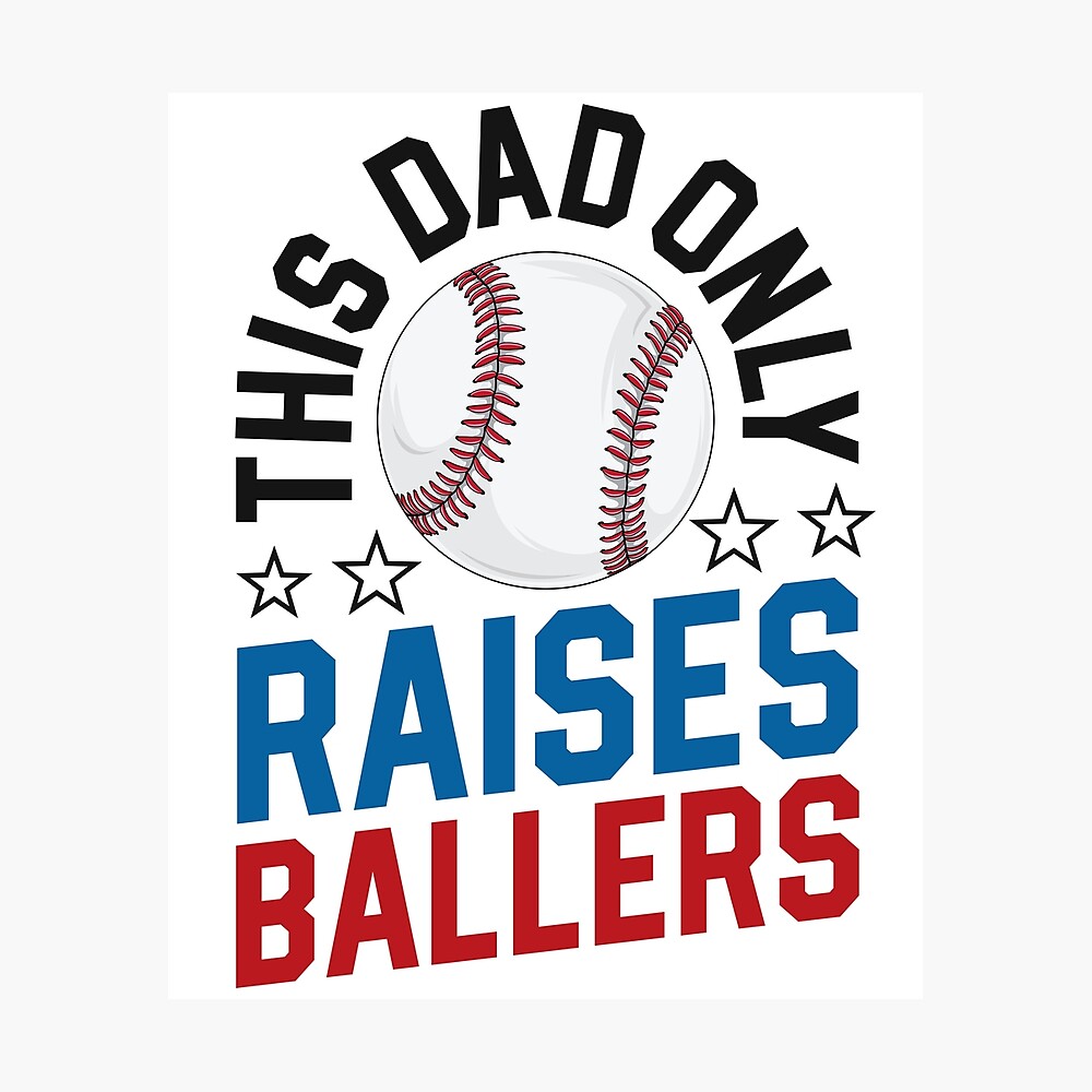 Personalized T-Shirt for Baseball Lovers Dad from Daughter Son Family  Baseball Ideas Gifts for Players Baseball Dad Ball Pattern Custom Name  Short