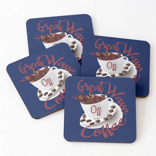 Item preview, Great Wave Off Coffee  designed and sold by HopeshopUK.