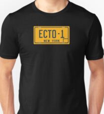Ghostbusters - Ecto-1 Nummernschild - Sauber Unisex T-Shirt