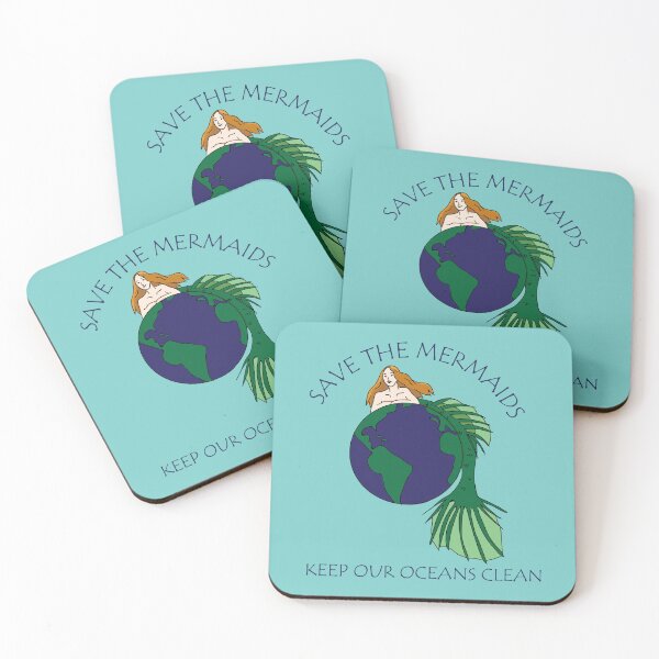 Item preview, Save the Mermaids designed and sold by creativecowgirl.