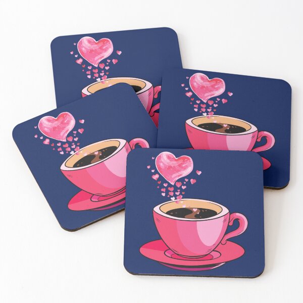 Item preview, Pink Coffee Pot Girls,Great Wave Off Coffee     designed and sold by HopeshopUK.
