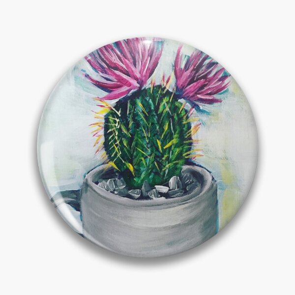 Item preview, Cactus In A Cup Artwork By Jolene Edwards designed and sold by CurlyClaraBelle.