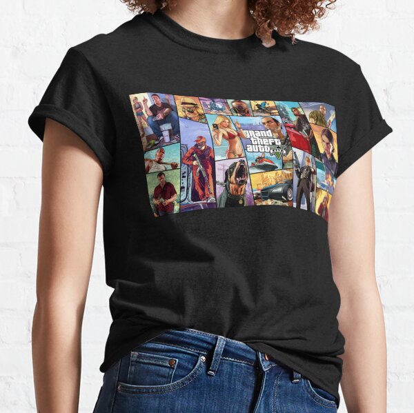 Gta-V-Plakat Classic T-Shirt