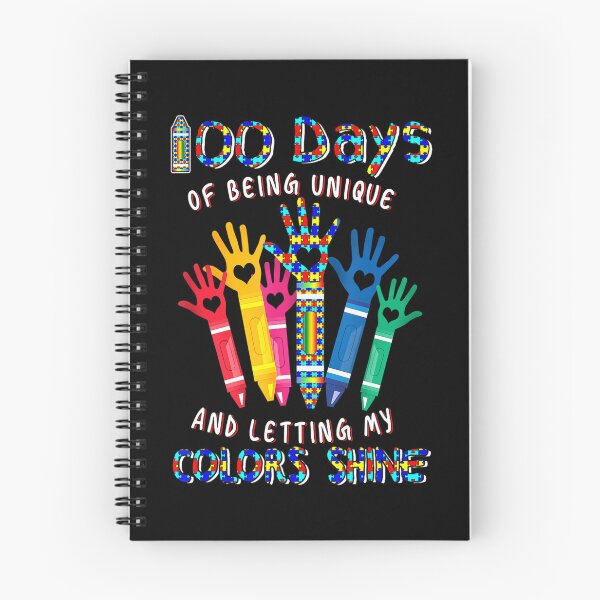 Item preview, Happy 100th Days Of School Autism Awareness Teacher Student designed and sold by pixelsimple.