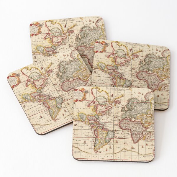 Item preview, Map of the World Vintage designed and sold by ind3finite.