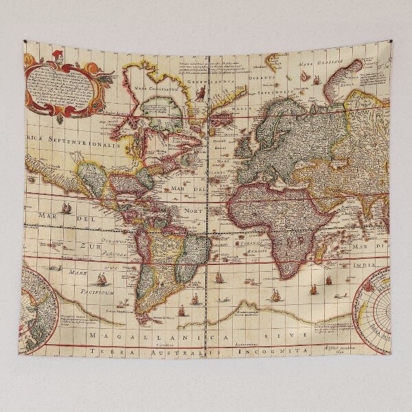 Item preview, Map of the World Vintage designed and sold by ind3finite.