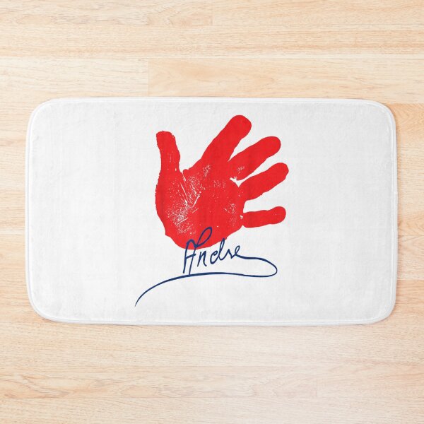 Item preview, Firma de la huella de la mano de Andre the Giant de WWE designed and sold by QuaybaNagatay.