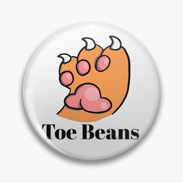 Item preview, Orange Paw Pink ToeBeans With Text designed and sold by DolmanceWorks.