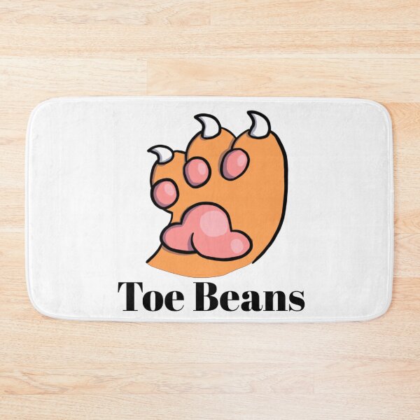 Item preview, Orange Paw Pink ToeBeans With Text designed and sold by DolmanceWorks.