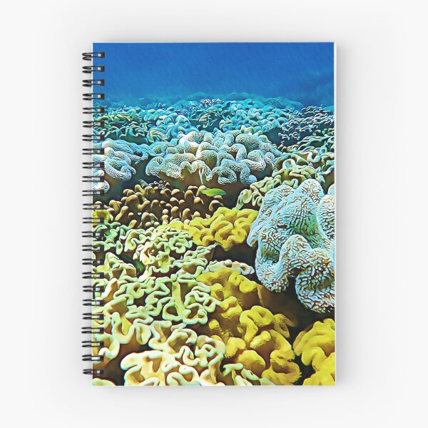 Item preview, Yellow Leather Corals on a Shallow Coral Reef in Fiji designed and sold by OceanVentures.