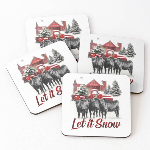 Item preview, Let It Snow Tree Farm Love Cows designed and sold by SCayson.