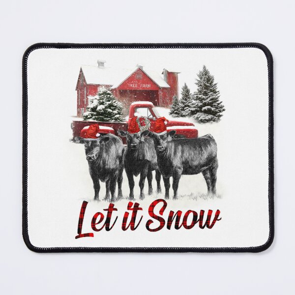Item preview, Let It Snow Tree Farm Love Cows designed and sold by SCayson.