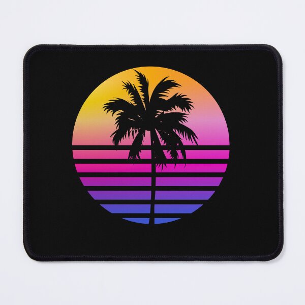 Item preview, Retro 80s Sunset Palm Tree Aesthetic designed and sold by BrobocopPrime.