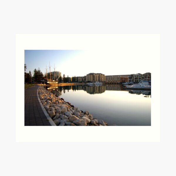 Glenelg Landscape, South Australia Art Print