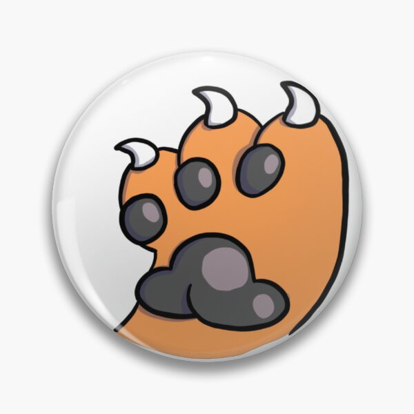 Item preview, Orange Paw Black ToeBeans designed and sold by DolmanceWorks.